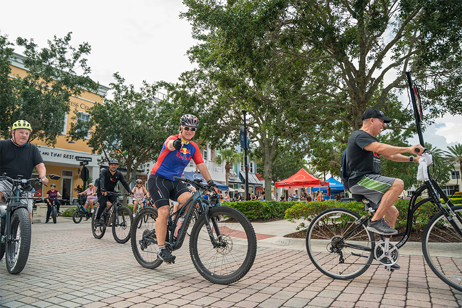 Tradition Hosts Bike and Trike in the Square Event to  Celebrate Future Community Amenities