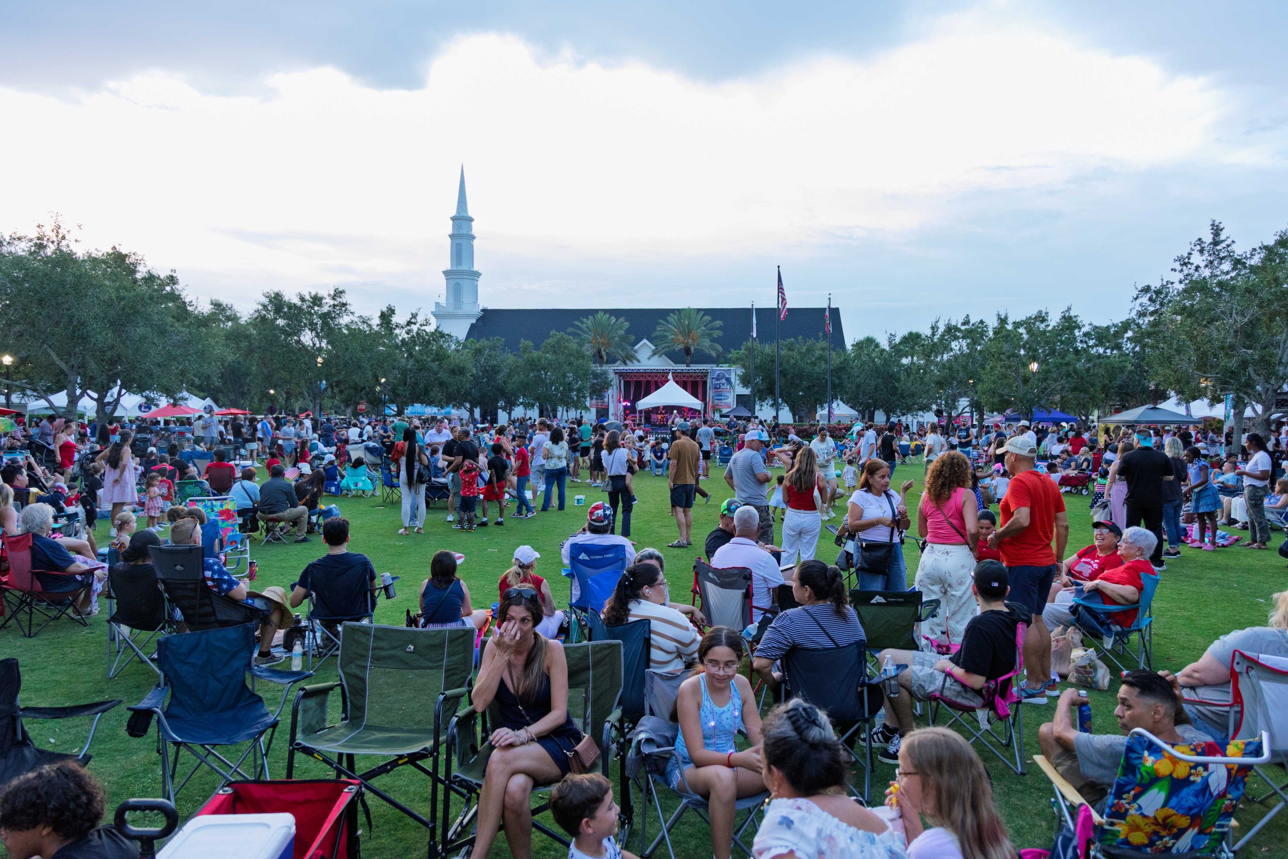 Red, White, and Boom! Lights up Tradition